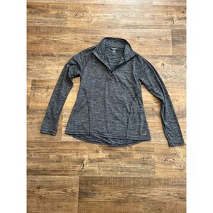 Dark Gray Champion Half Zip